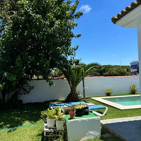 Fantastico Con Piscina 2 Km De La Barrosa Сasa de vacaciones *